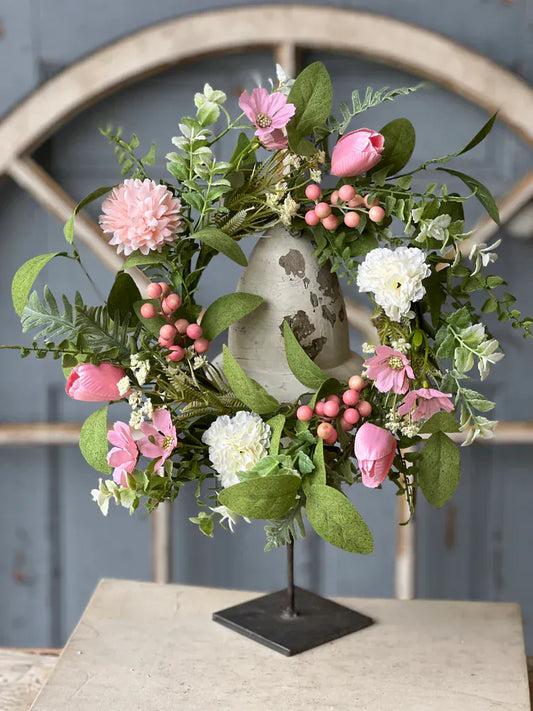 Promisary Blooms Candle Ring | 13"