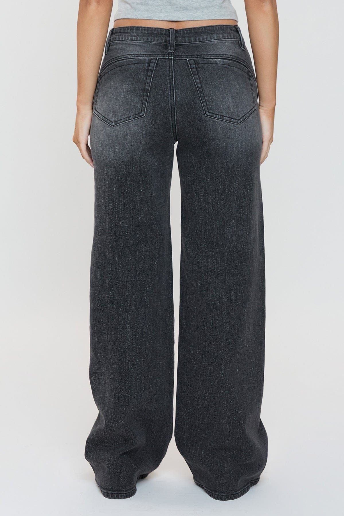 Bella Relaxed Rise Wide Leg Jeans