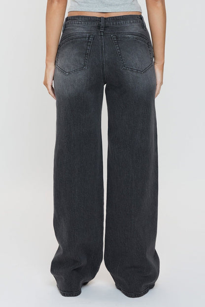 Bella Relaxed Rise Wide Leg Jeans