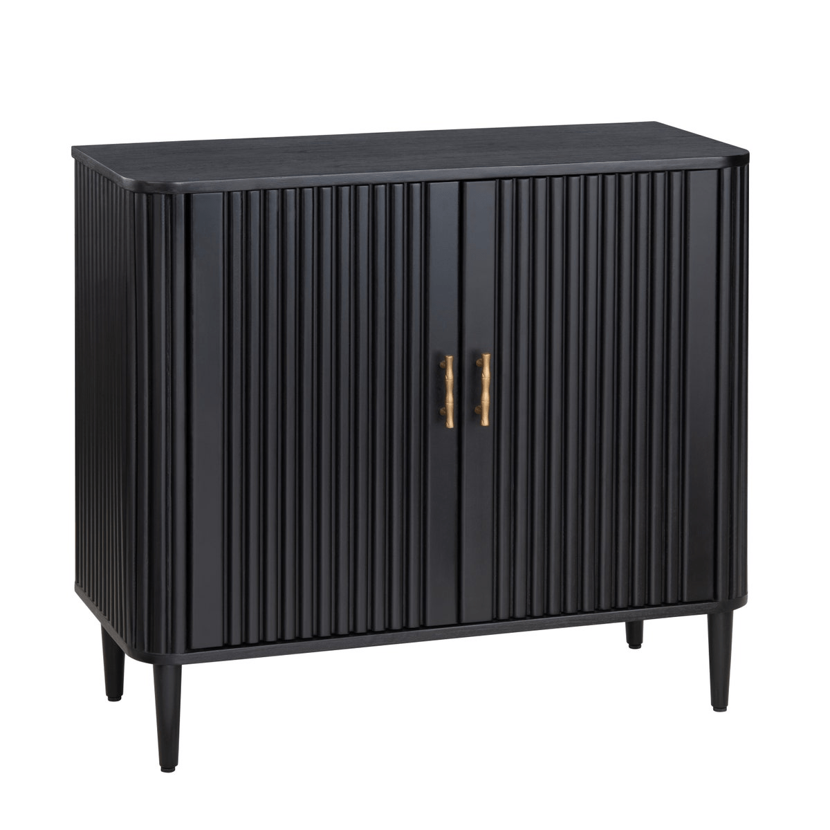 Camden Black 2-Door Cabinet