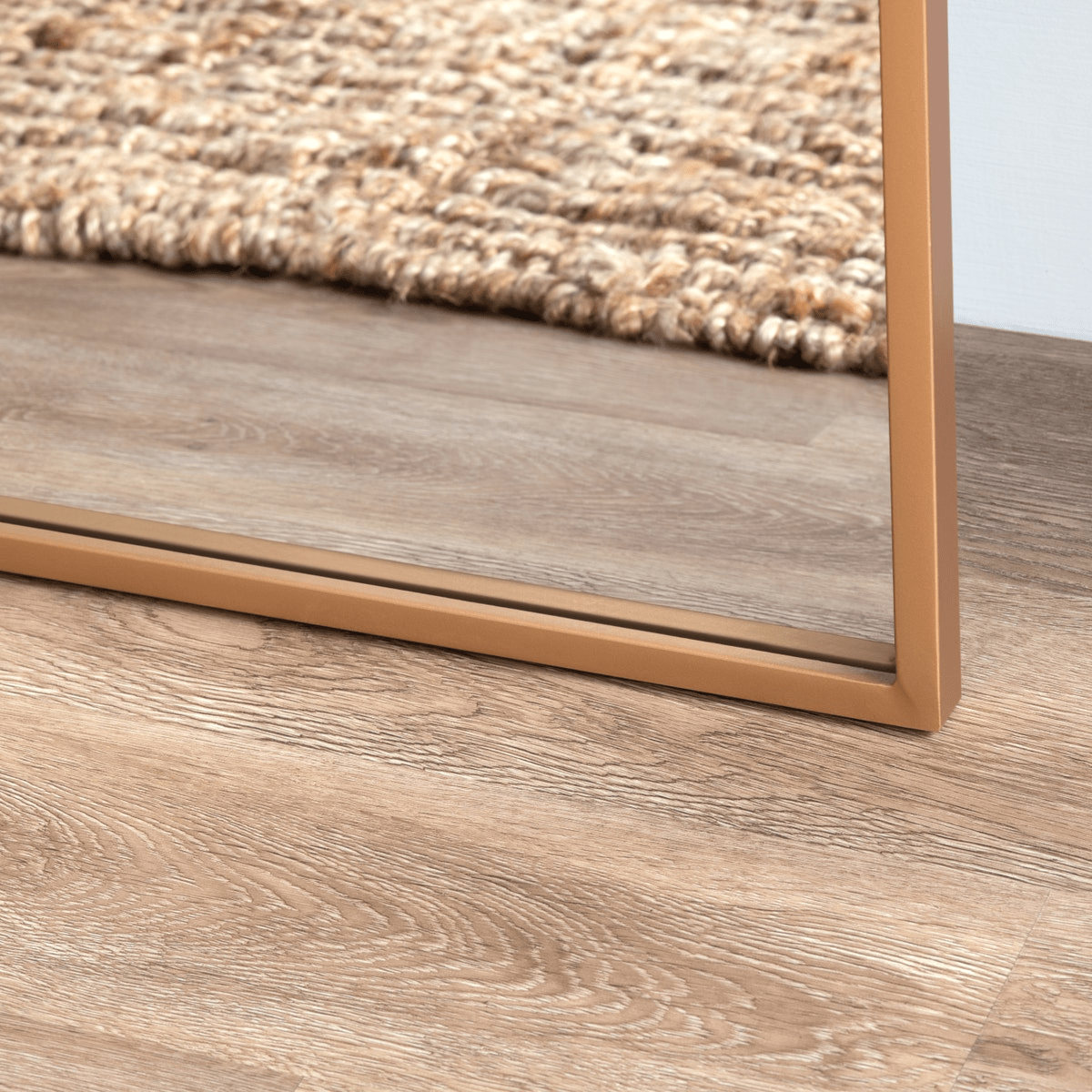 Gold Metal Wall Mirror 37.18“ x .98” x 73.18“