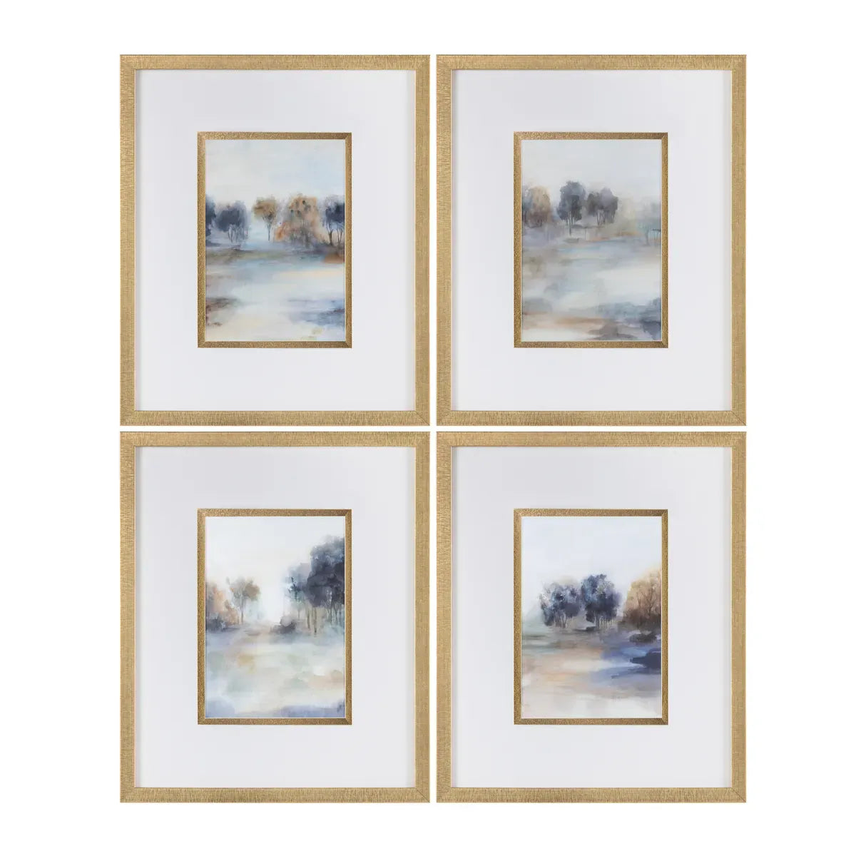 Becket Framed Wall Print (Set of 4 - Each Sold Individually)