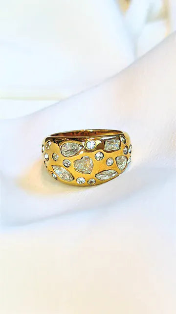 CZ Dome Ring