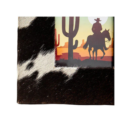 Cactos Cowhide Photo Frame