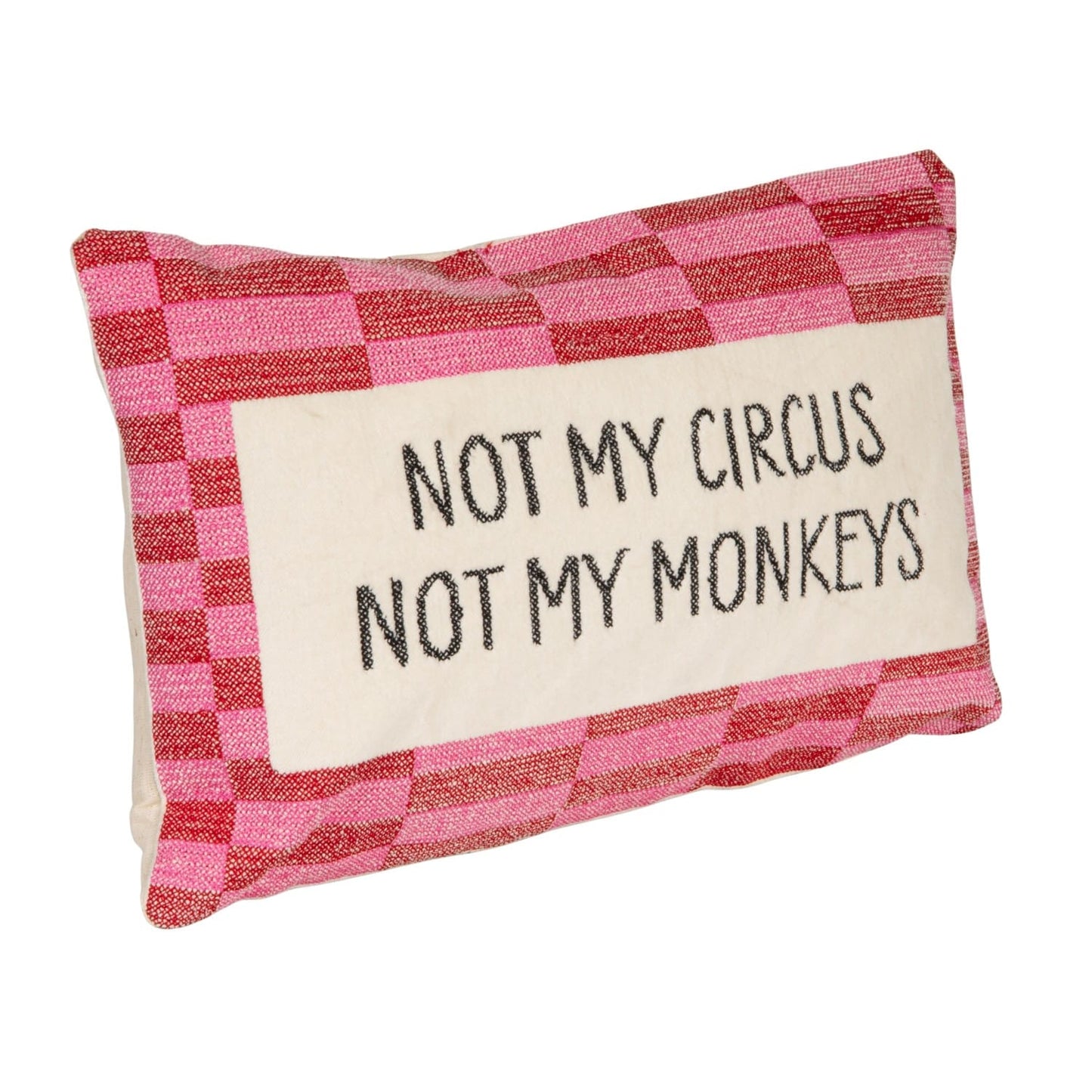 "Not my Circus" Lumbar Accent Pillow