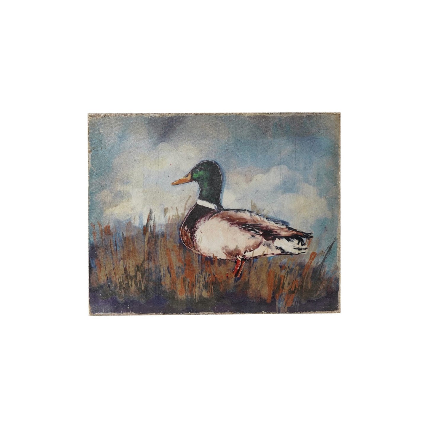 Canvas Wall Décor w/ Duck