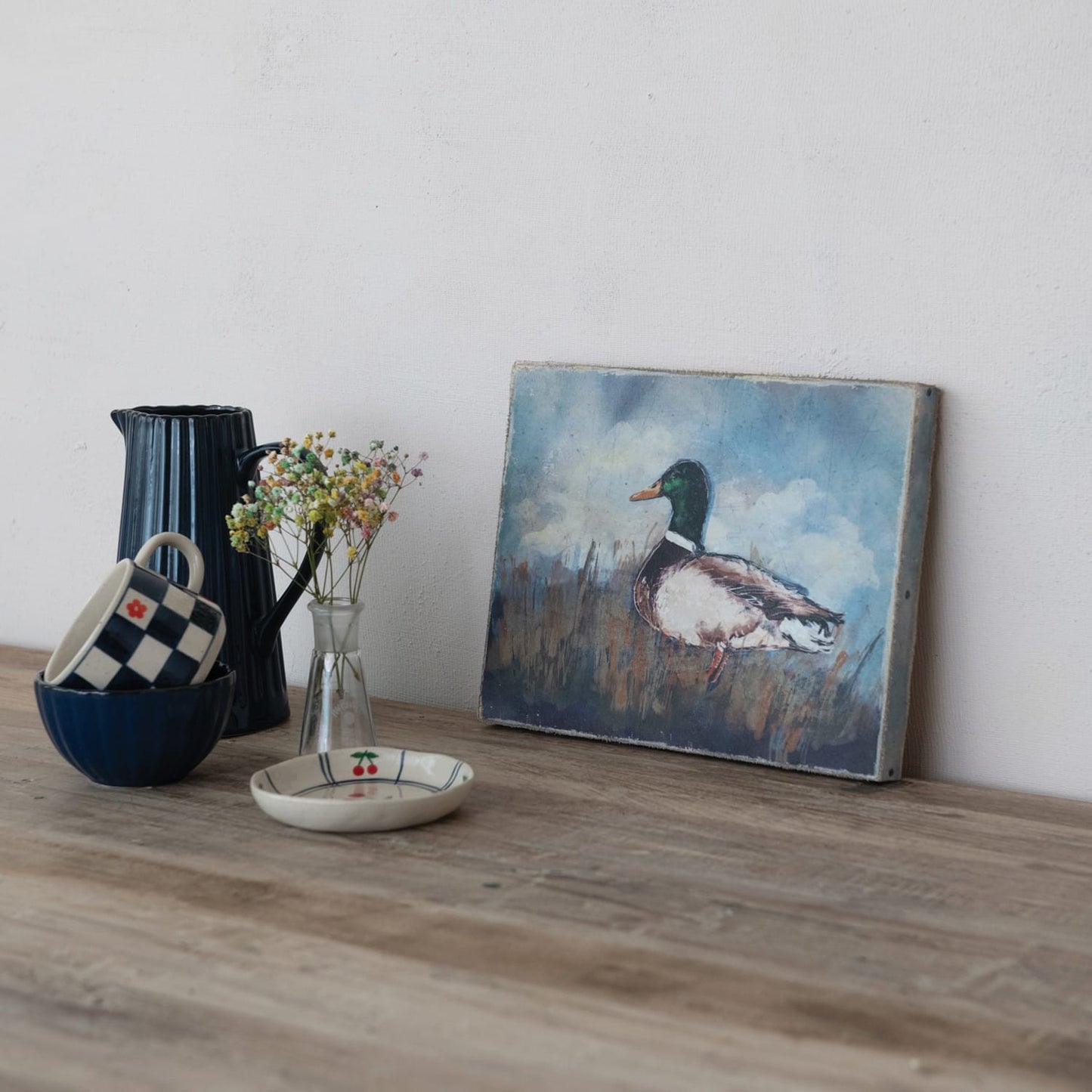 Canvas Wall Décor w/ Duck