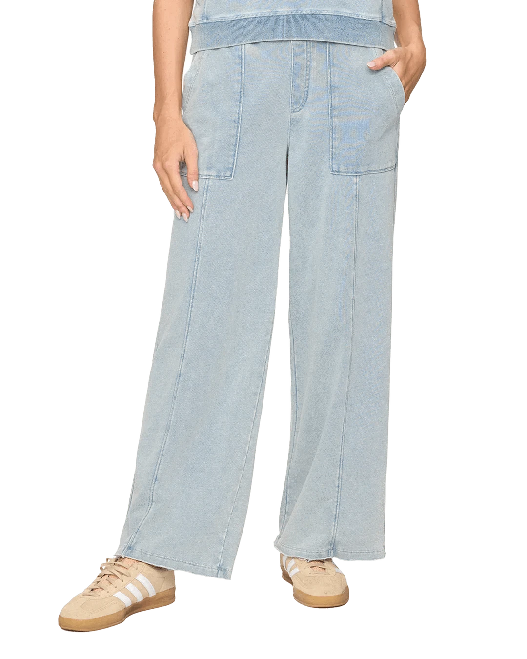 Dolly Vintage washed knit cargo pant