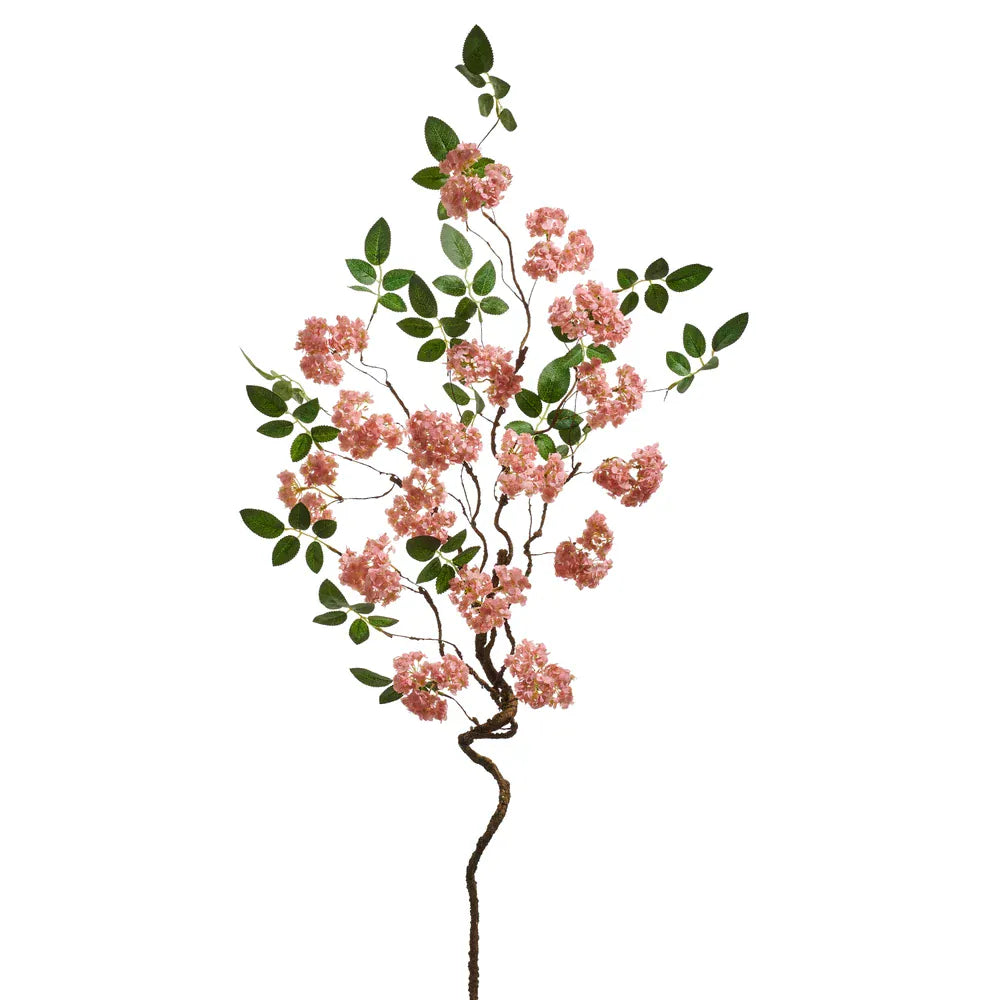 41" Pink Blossom Spray