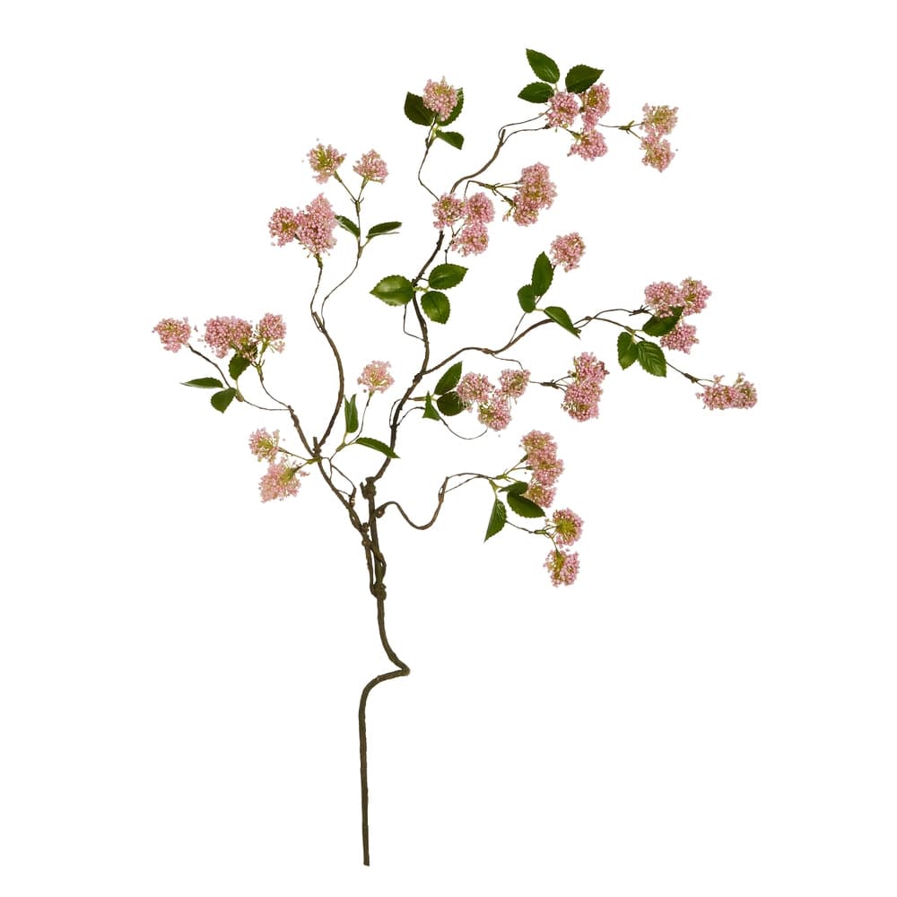 33" Pink Textured Ball Branch
