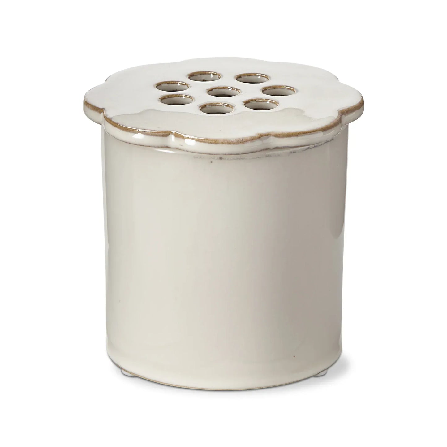 Daisy Ceramic Flower Frog Vase