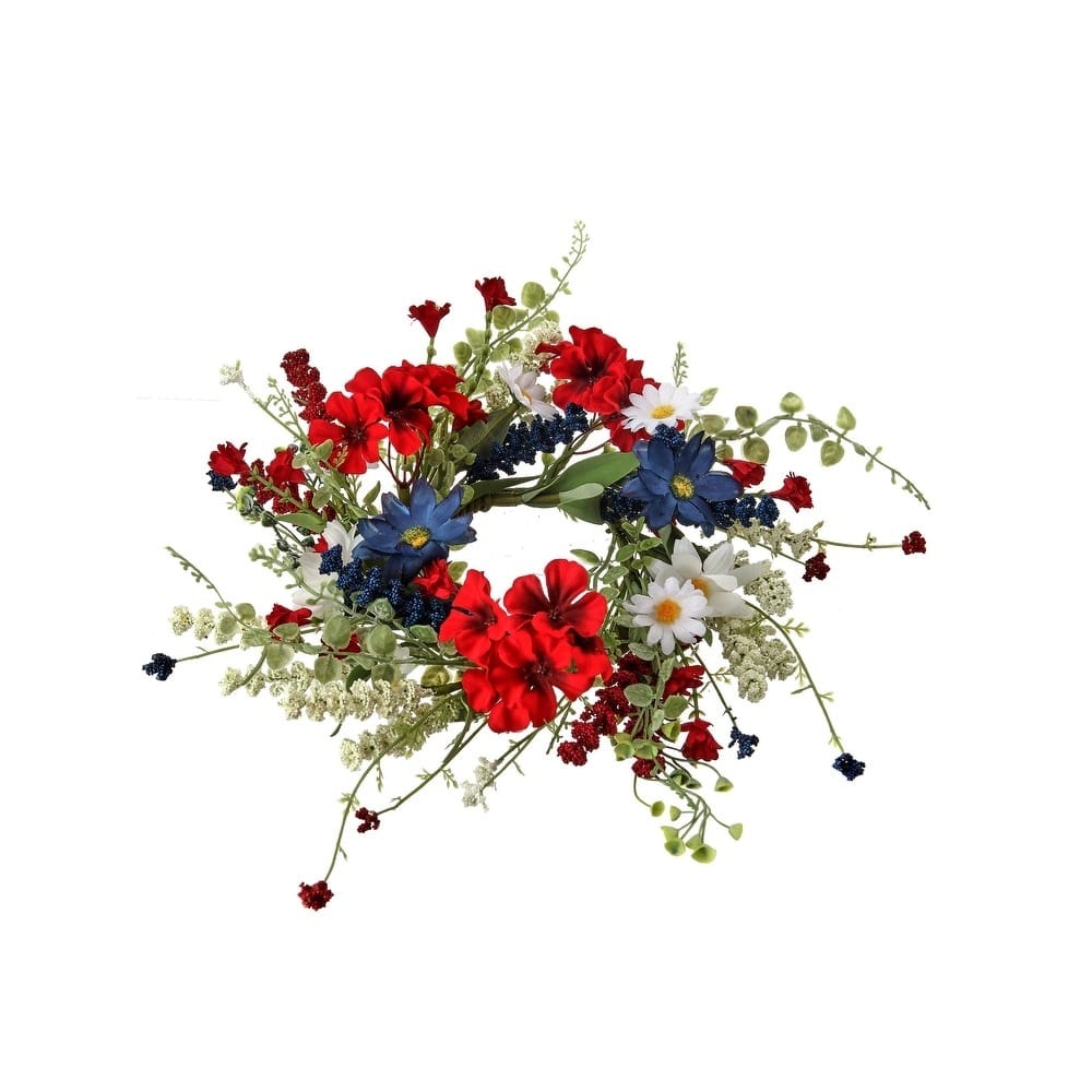 Geranium/ Daisy/ Astilbe Candle Ring