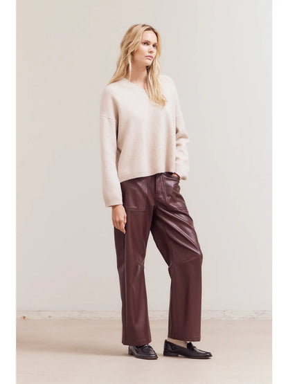 Daily V-Neck Sweater Top