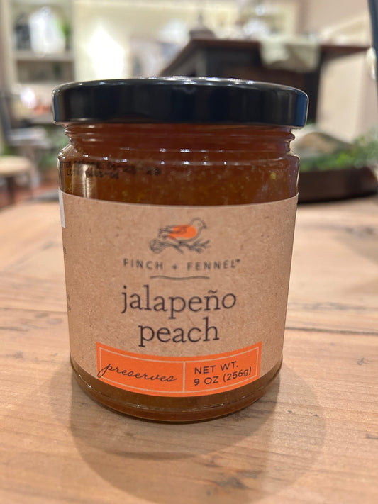 Finch Fennel Jalapeño Peach Preserves