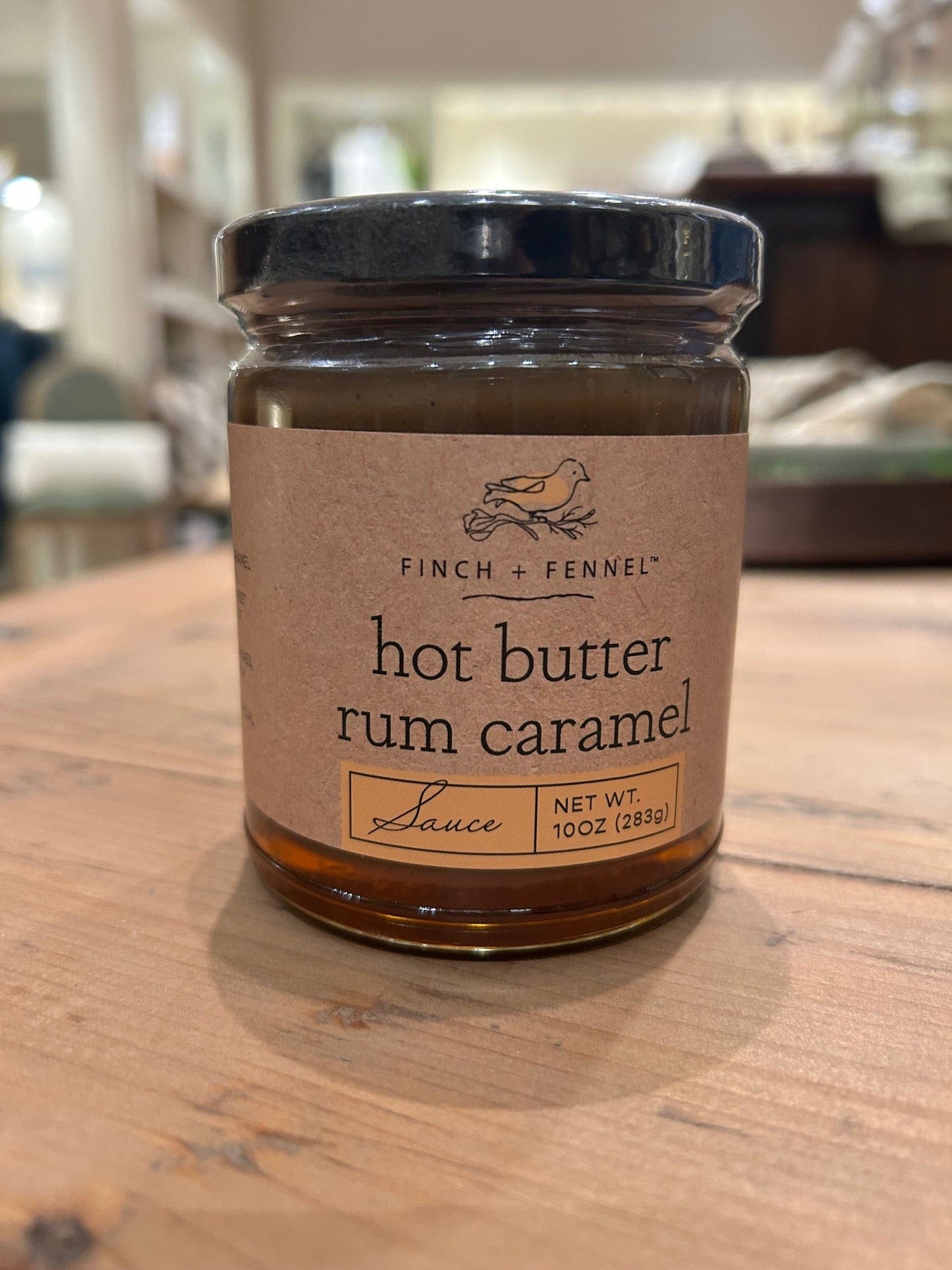 Finch Fennel Hot Butter Rum Sauce