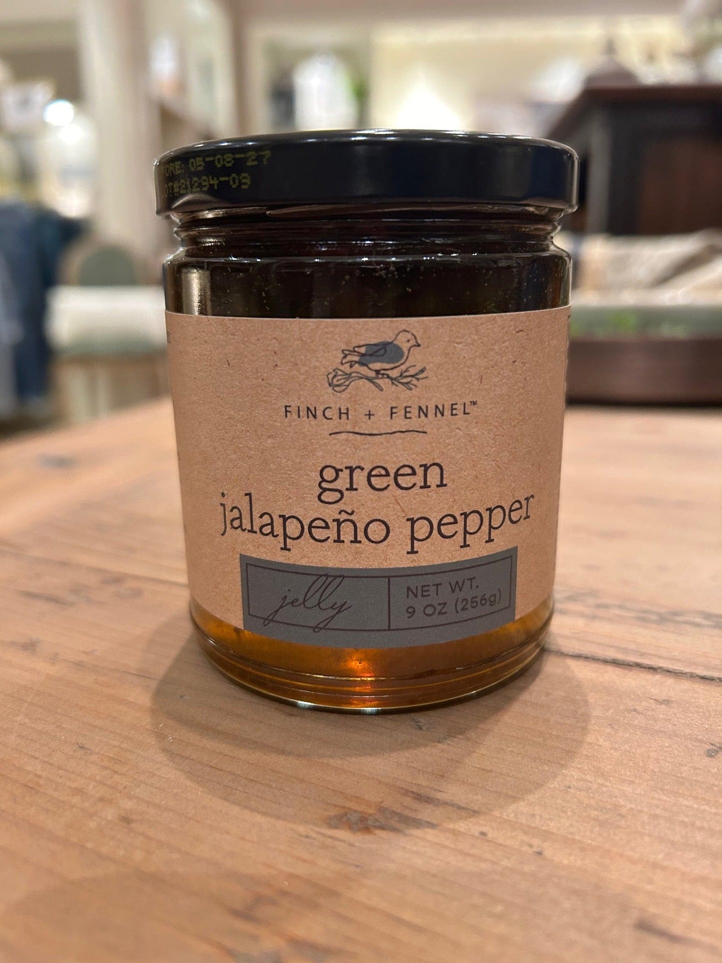 Finch Fennel Green Jalapeño Pepper Jelly