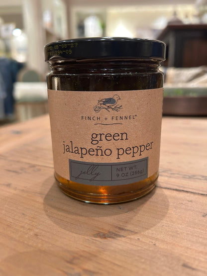 Finch Fennel Green Jalapeño Pepper Jelly