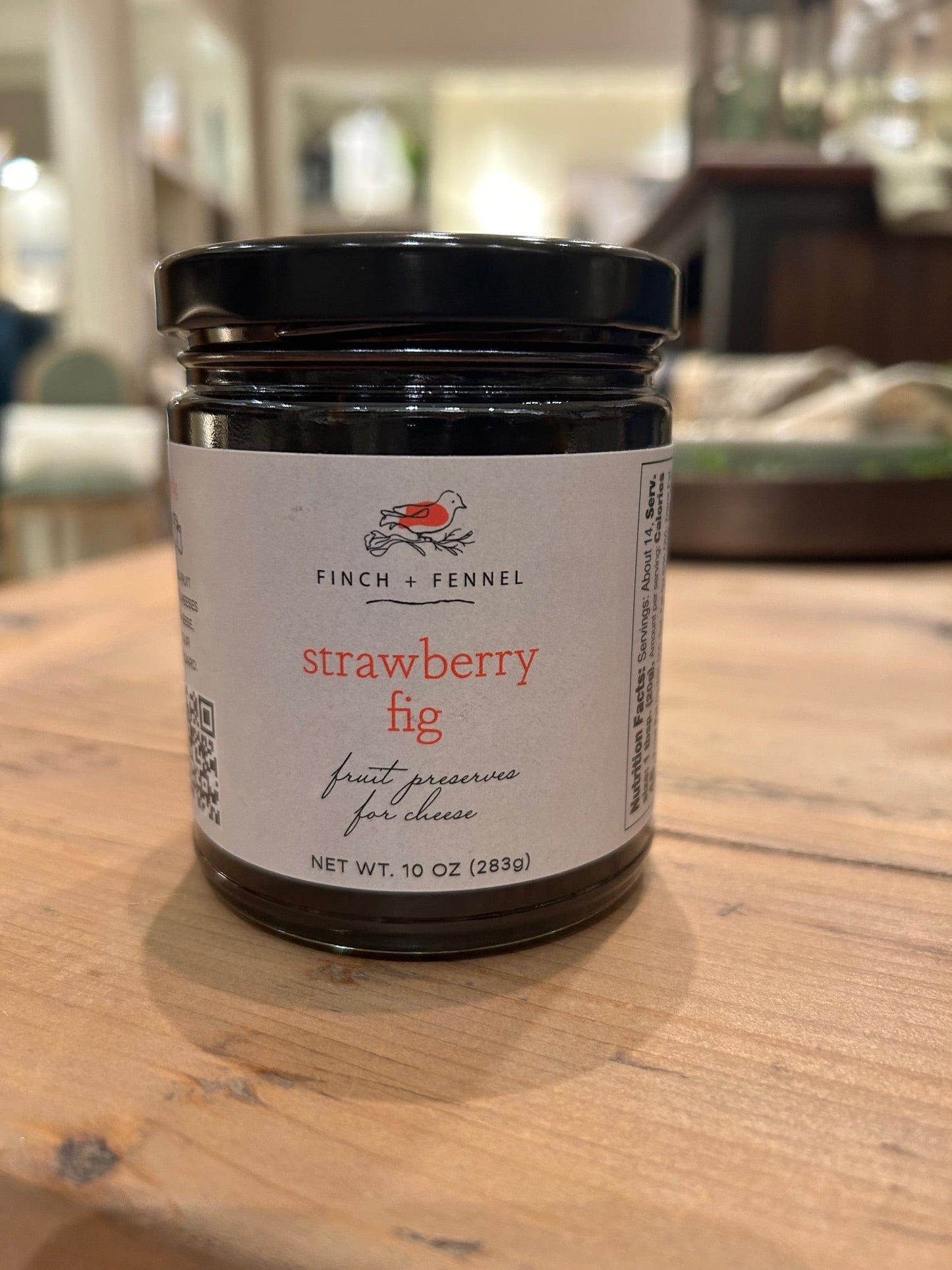 Finch Fennel Strawberry Fig Fruit Preserves