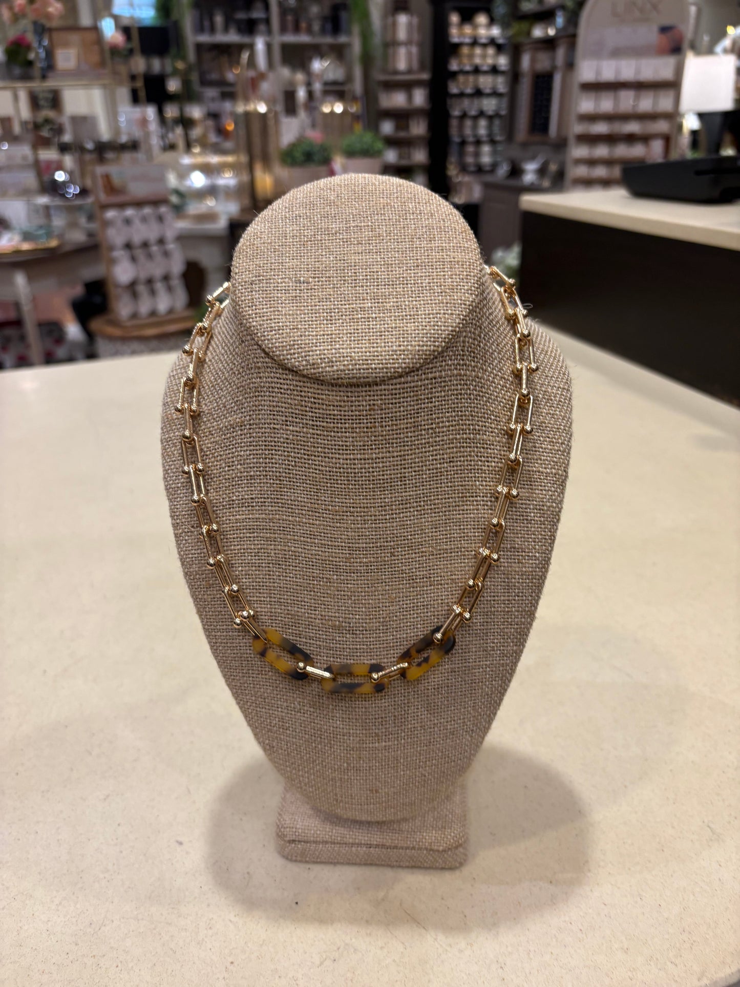 Fur Topaz Necklace