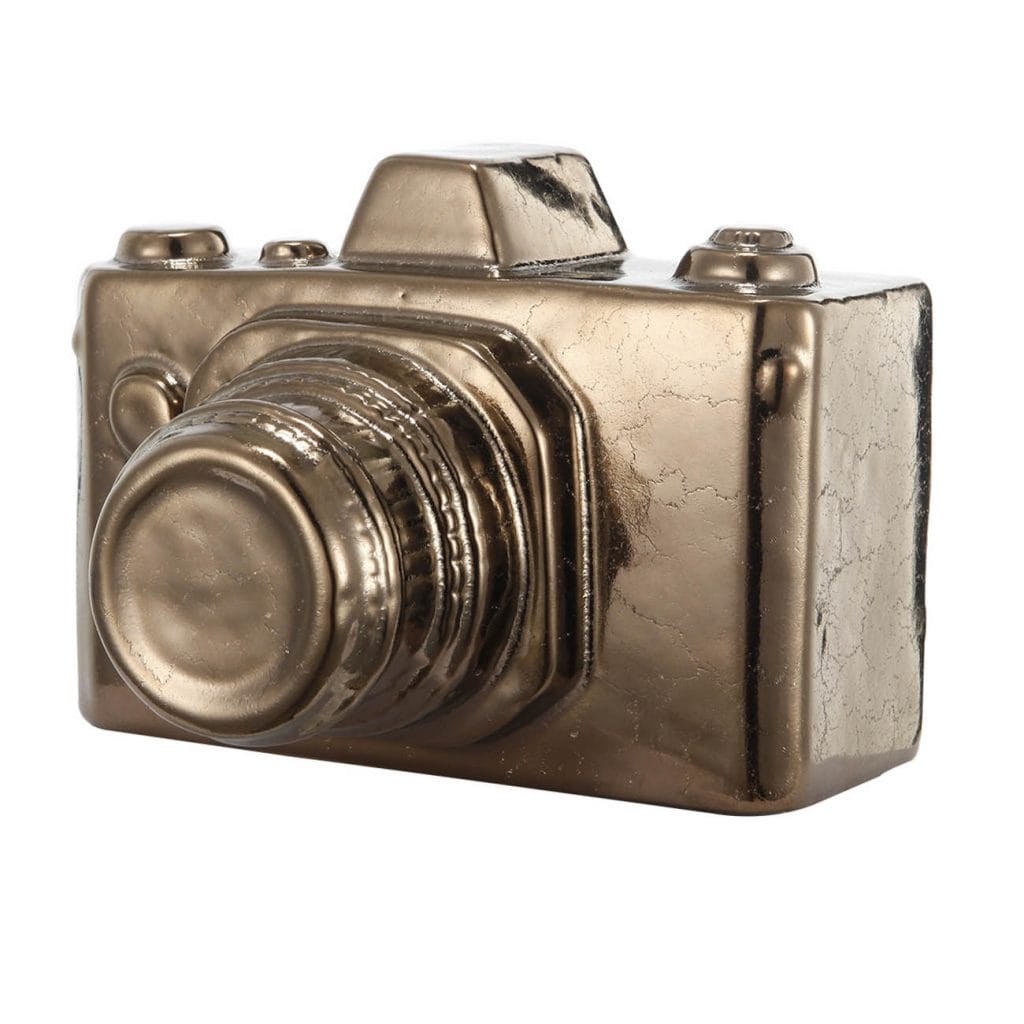 Griffiths Camera Decor, Gold