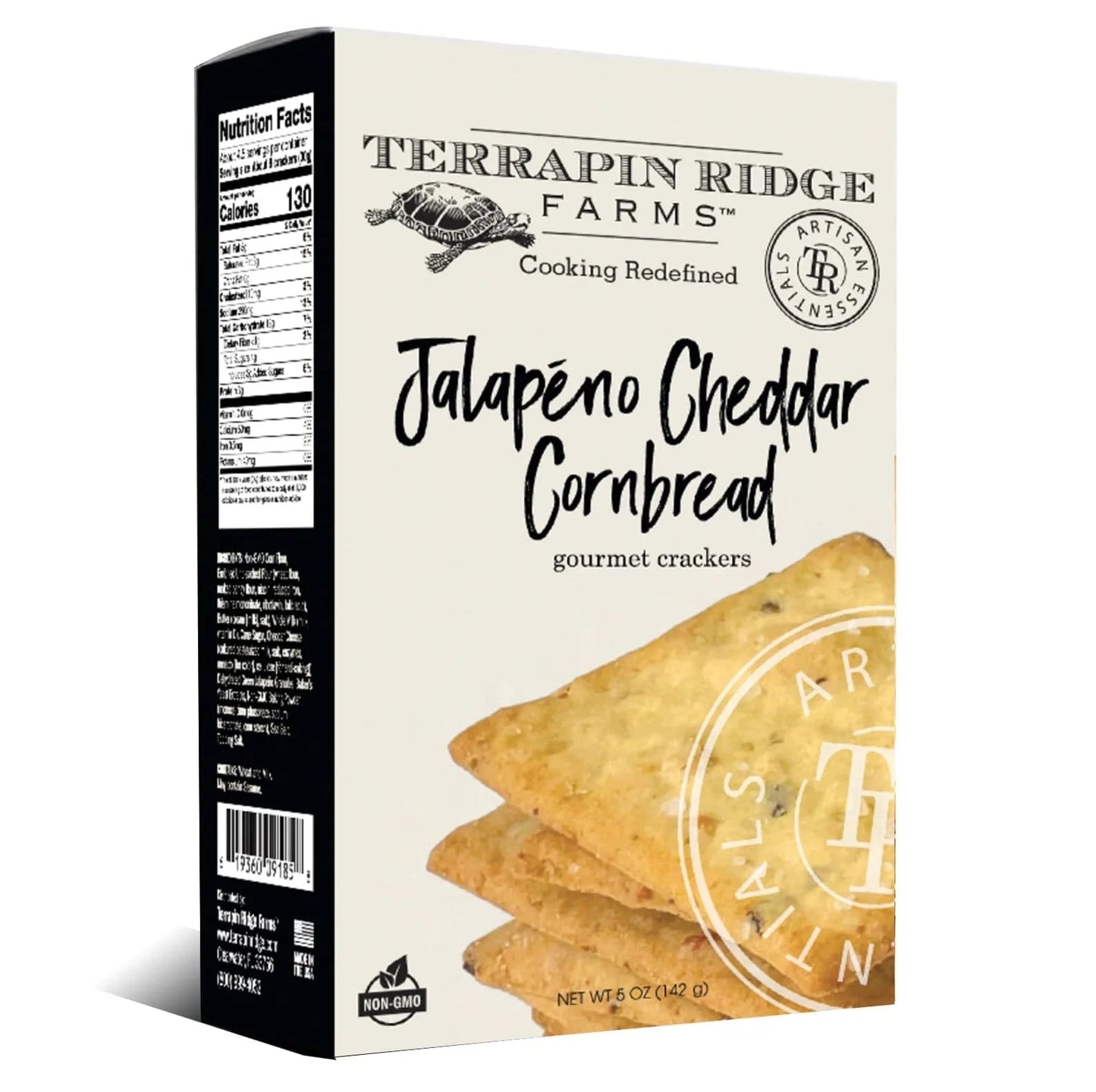 Jalapeno Cheddar Cornbread Crackers