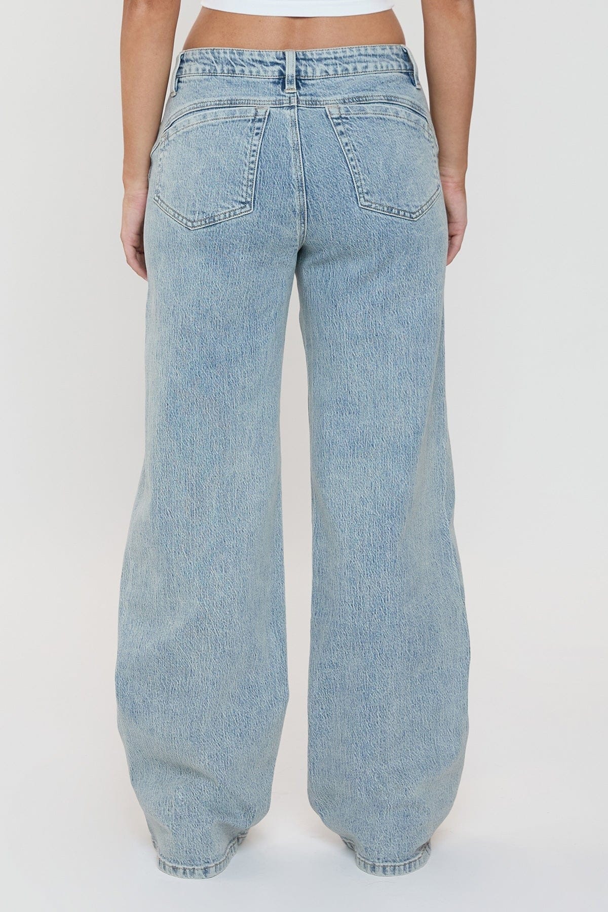 Bella Relaxed Rise Wide Leg Jeans