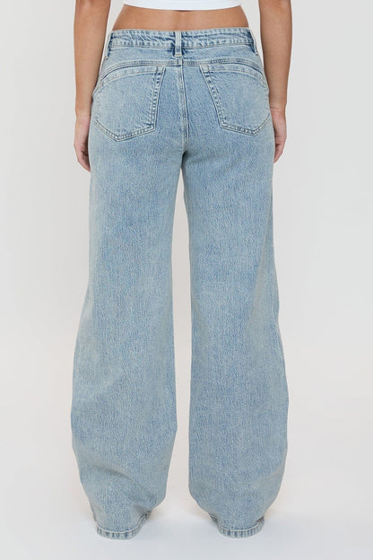 Bella Relaxed Rise Wide Leg Jeans