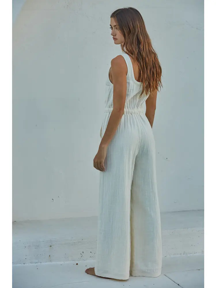 Cotton Scoop Neck Sleeve