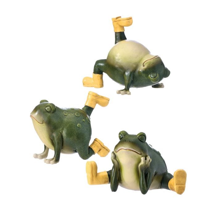 6" Resin Yoga Frog (3 Styles)