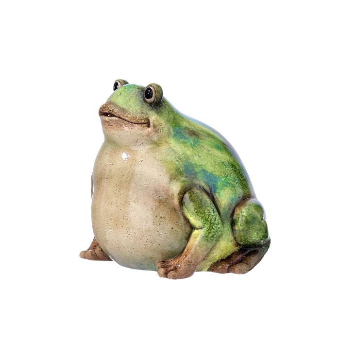 9" Terracotta Bull Frog
