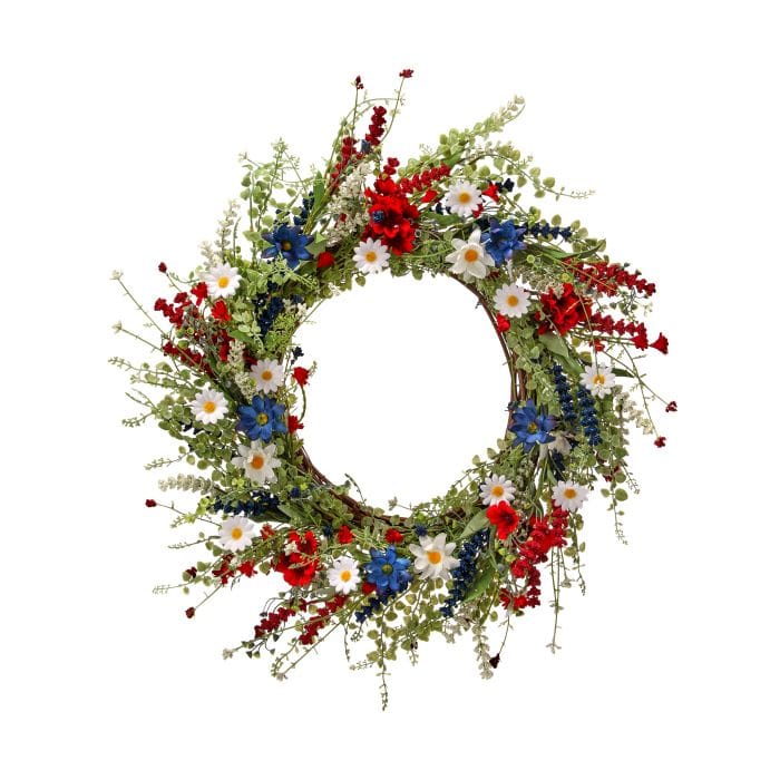 Geranium Wreath/ Daisy/ Astilbe