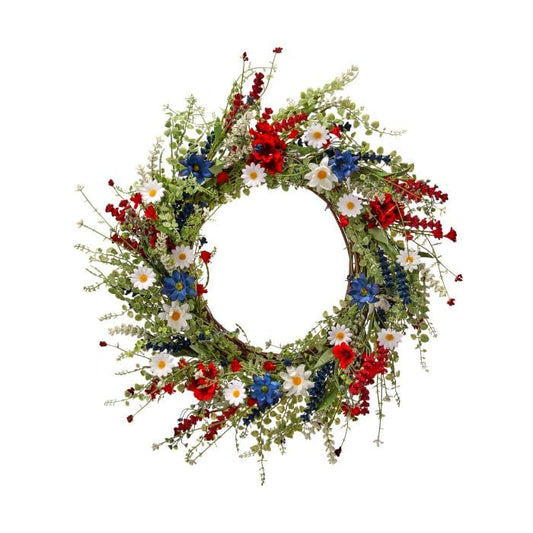 Geranium Wreath/ Daisy/ Astilbe