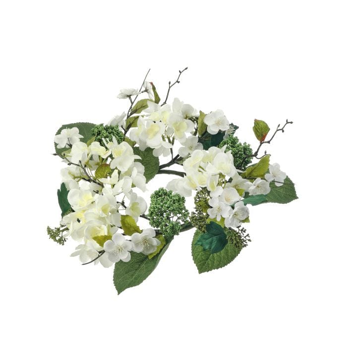 Garden Hydrangea Wreath