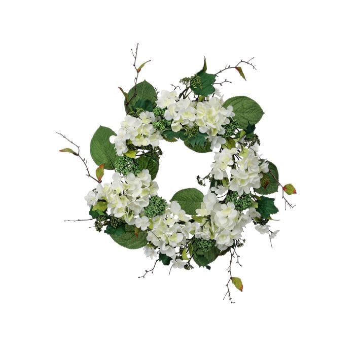 Garden Hydrangea Wreath
