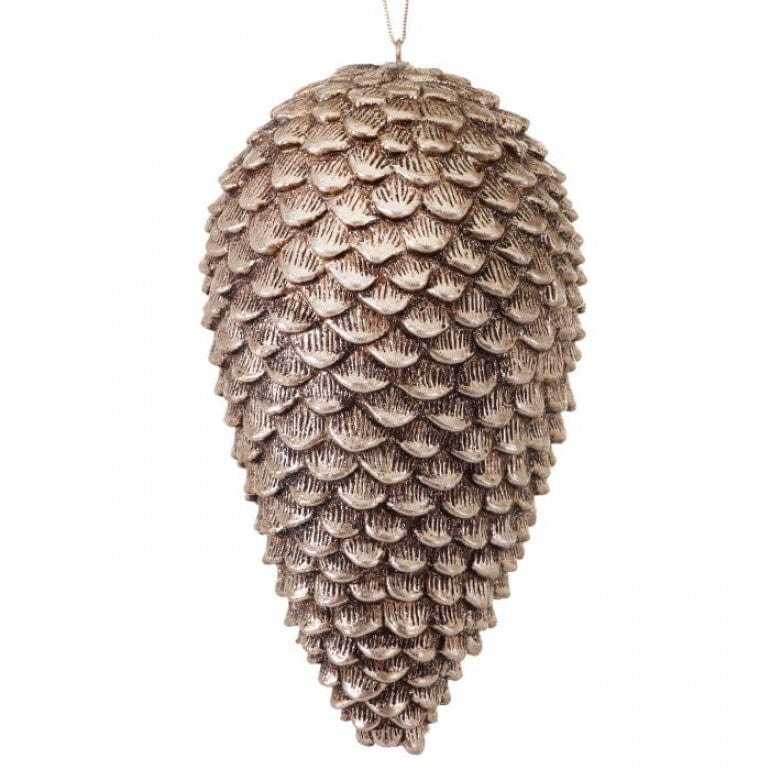 Glitter Pine Cone Ornament