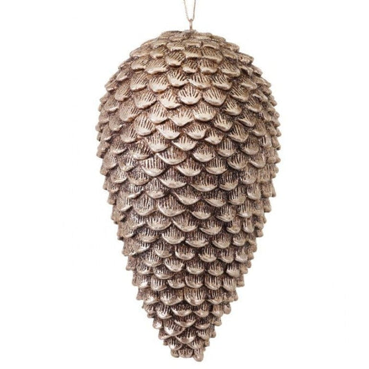 Glitter Pine Cone Ornament