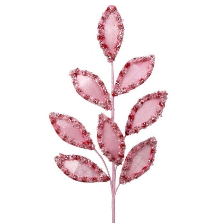 27" CANDY W/SNOWGLITTER SPRAY STEM