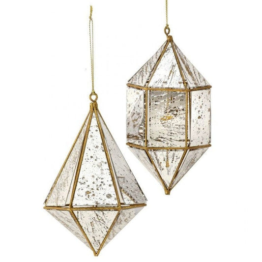 5.5-6" GLS GEOMETRIC MERCURY FINIAL 2/AST