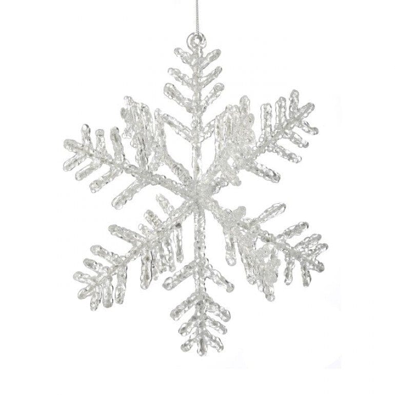 12" 3D ACRYLIC SNOWFLAKE ORNAMENT