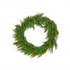 42 inch artificial cedar Norfolk pine wreath with lush green lifelike foliage