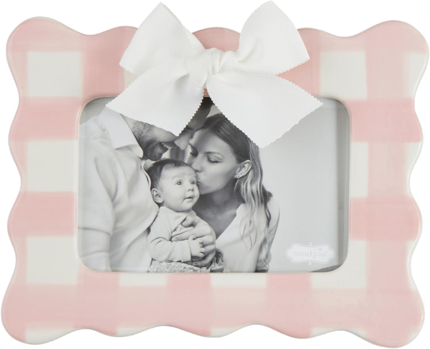 Horizontal Pink Bow Frame