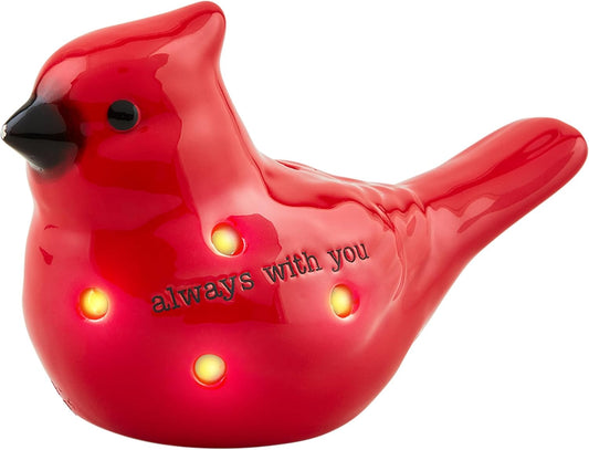 Mudpie Light Up Cardinal Sitter