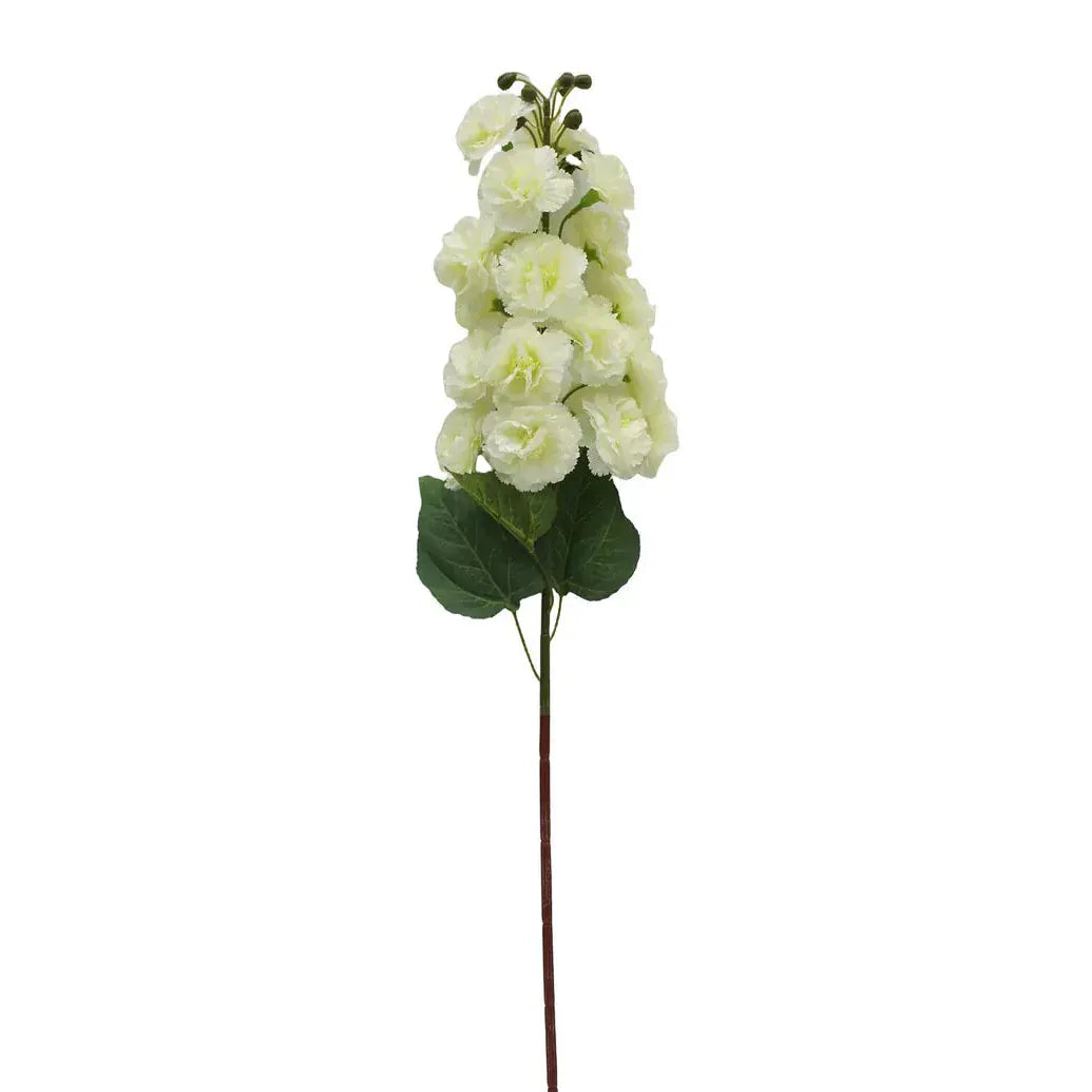 Cottage Hollyhock White