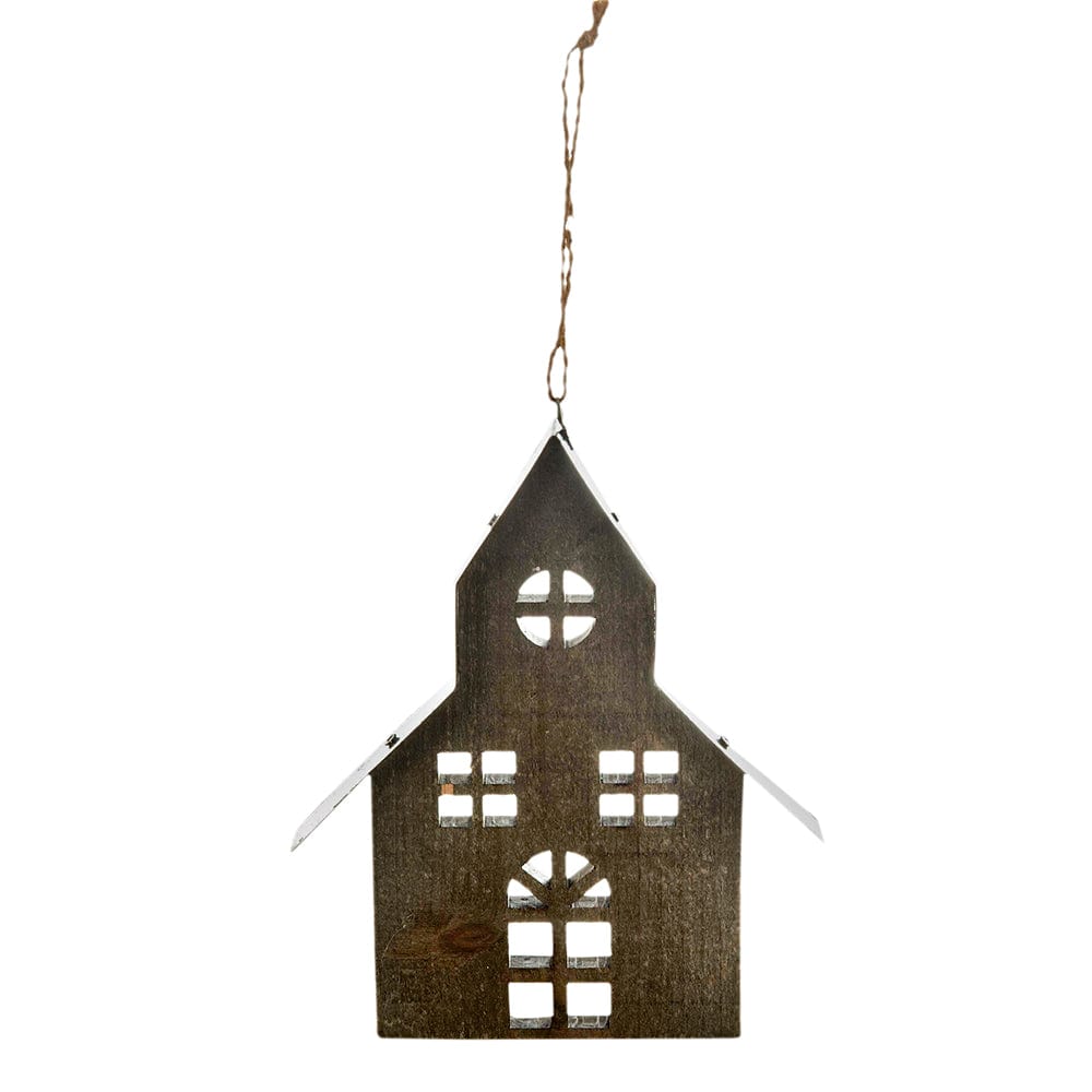 5.5x7" Hanging House Ornament