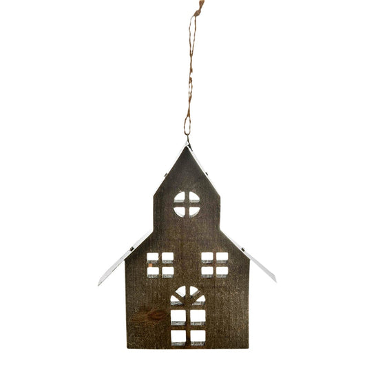 5.5x7" Hanging House Ornament
