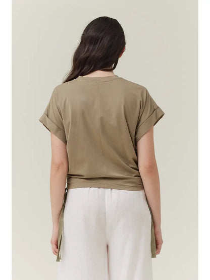 Side Scrunch Tee