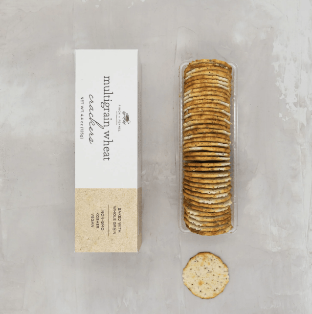 Finch Fennel Multigrain Wheat Crackers - 125g