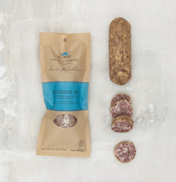 Finch Fennel Saucisson Sec Salumi - 4.5oz