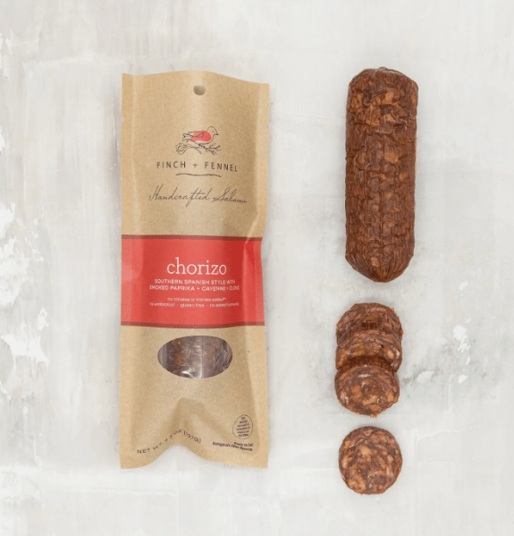 Finch Fennel Chorizo Salumi - 4.5oz