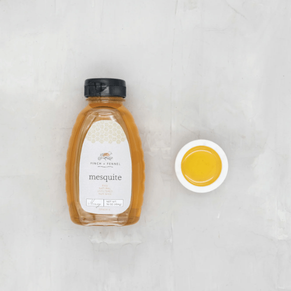 Finch Fennel Unfiltered Mesquite Honey - 16oz